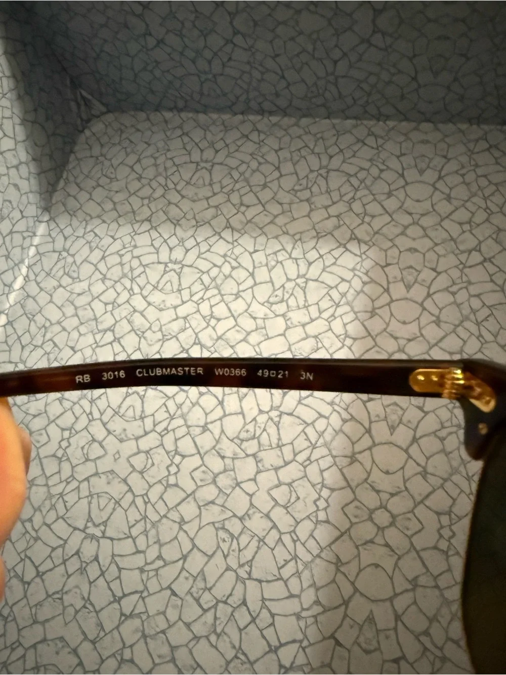 Ray-Ban Clubmaster Sunglasses in Brown and Green